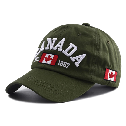 Canada Flag Embroidery Baseball Cap