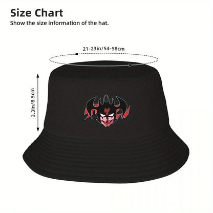 Devilman Bucket Hat Hip Hop summer hats Men's