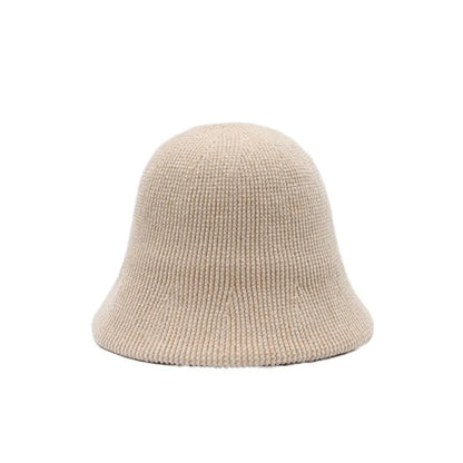 Casual Chenille Knitted Fisherman Hat British