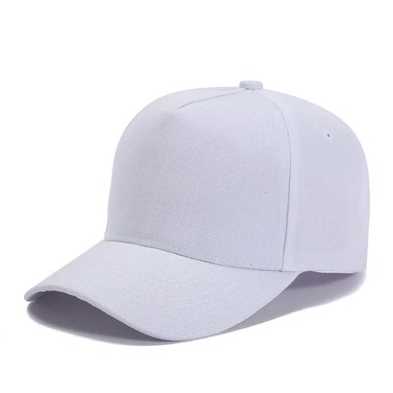 5 Panel Blank Baseball Caps For Men Women
