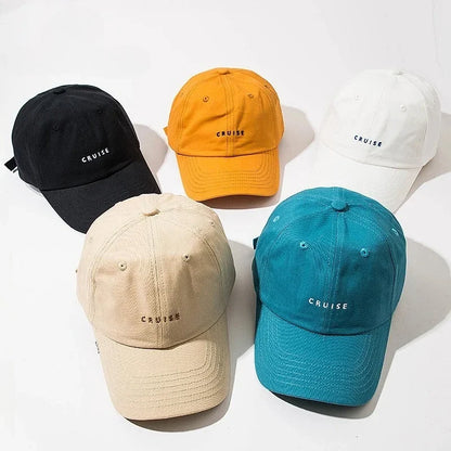 Fashion Embroidery Letter Men Baseball Caps Women