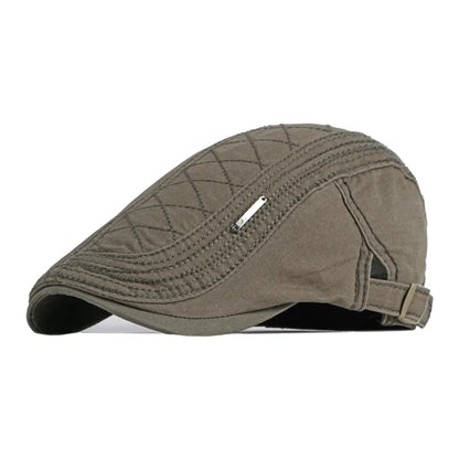 Men Women Beret Spring Autumn Cotton Flat Cap