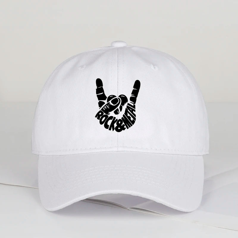 Rock & Metal Hand Gesture Baseball Cap