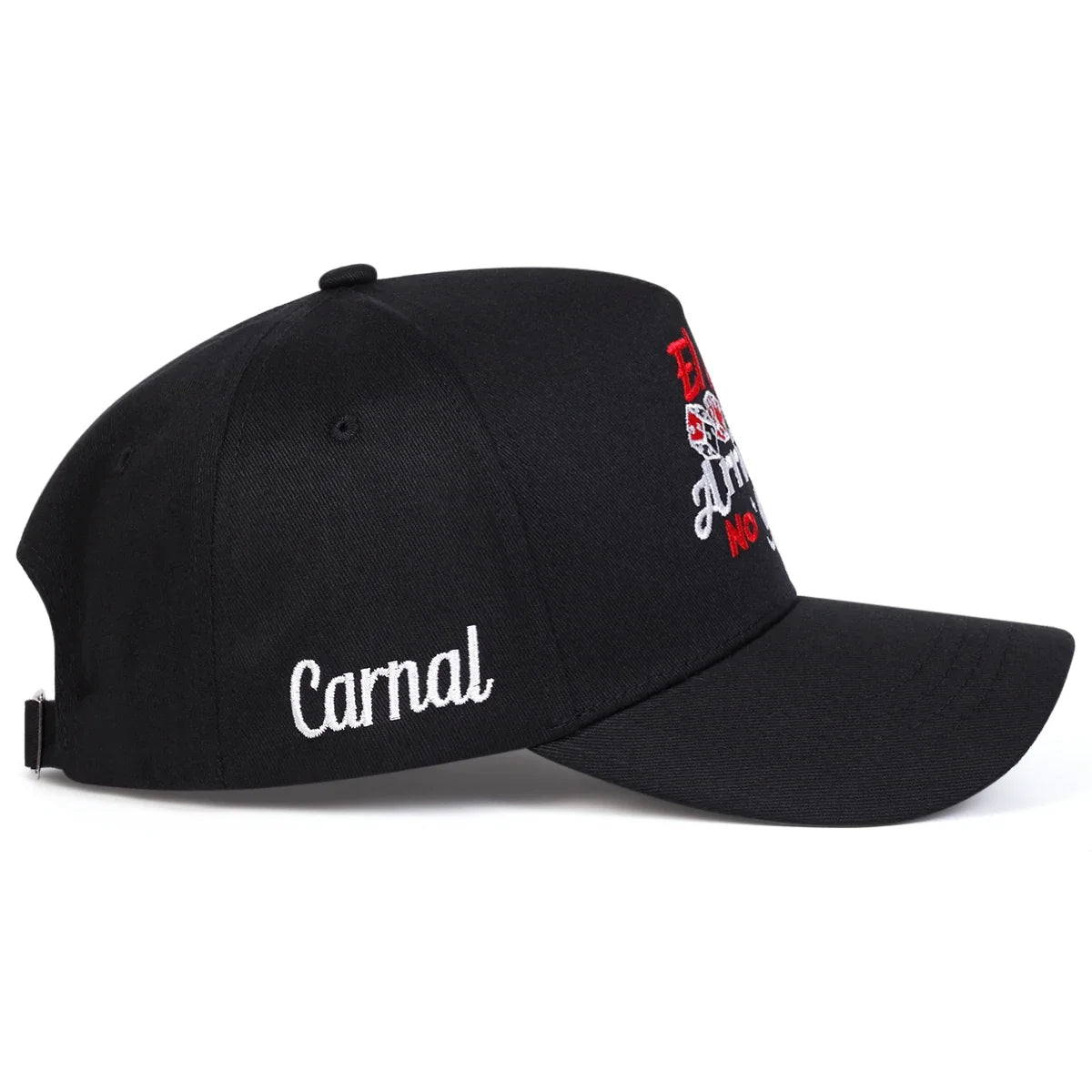 Unisex El Que No Arriesga No Gana Embroidery Baseball Caps Spring Autumn
