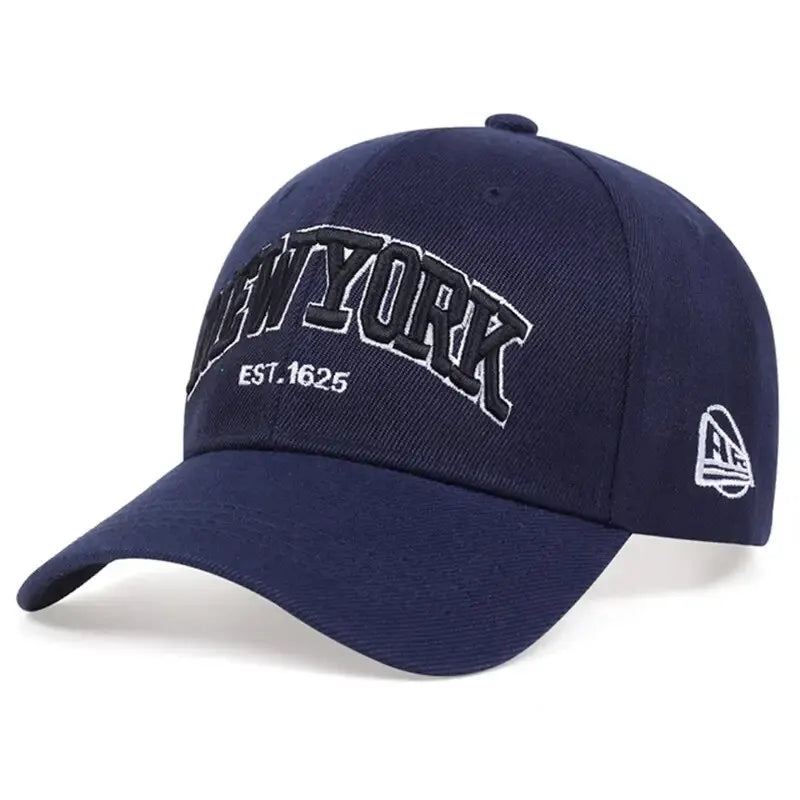 New York Letter Embroidery Baseball Caps Autumn Outdoor Adjustable Casual Hats Sunscreen Hat