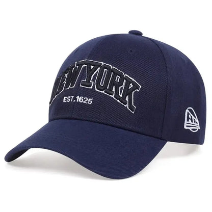 New York Letter Embroidery Baseball Caps Autumn Outdoor Adjustable Casual Hats Sunscreen Hat