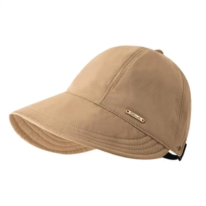 Women's UV Protection Baseball Cap Wide Brim Adjustable Sun Hat