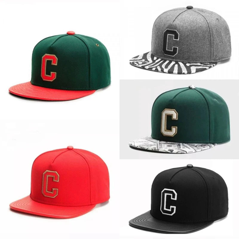 Unisex Letter Embroidery Hip-hop Hats Spring And Autumn