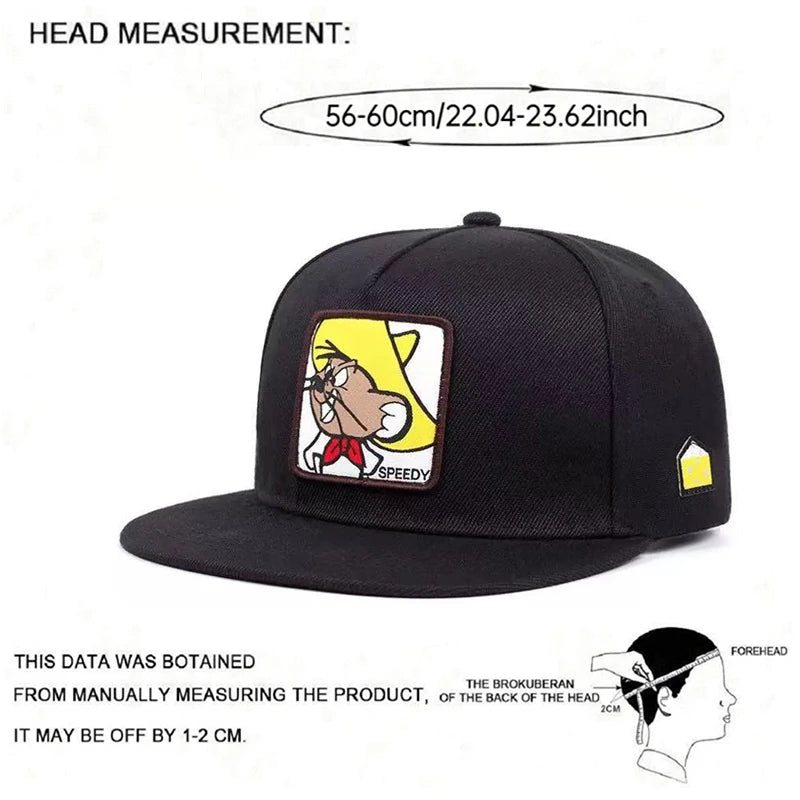 Baseball Hat Speedy Mouse Labeling Street HipHop Hat Street