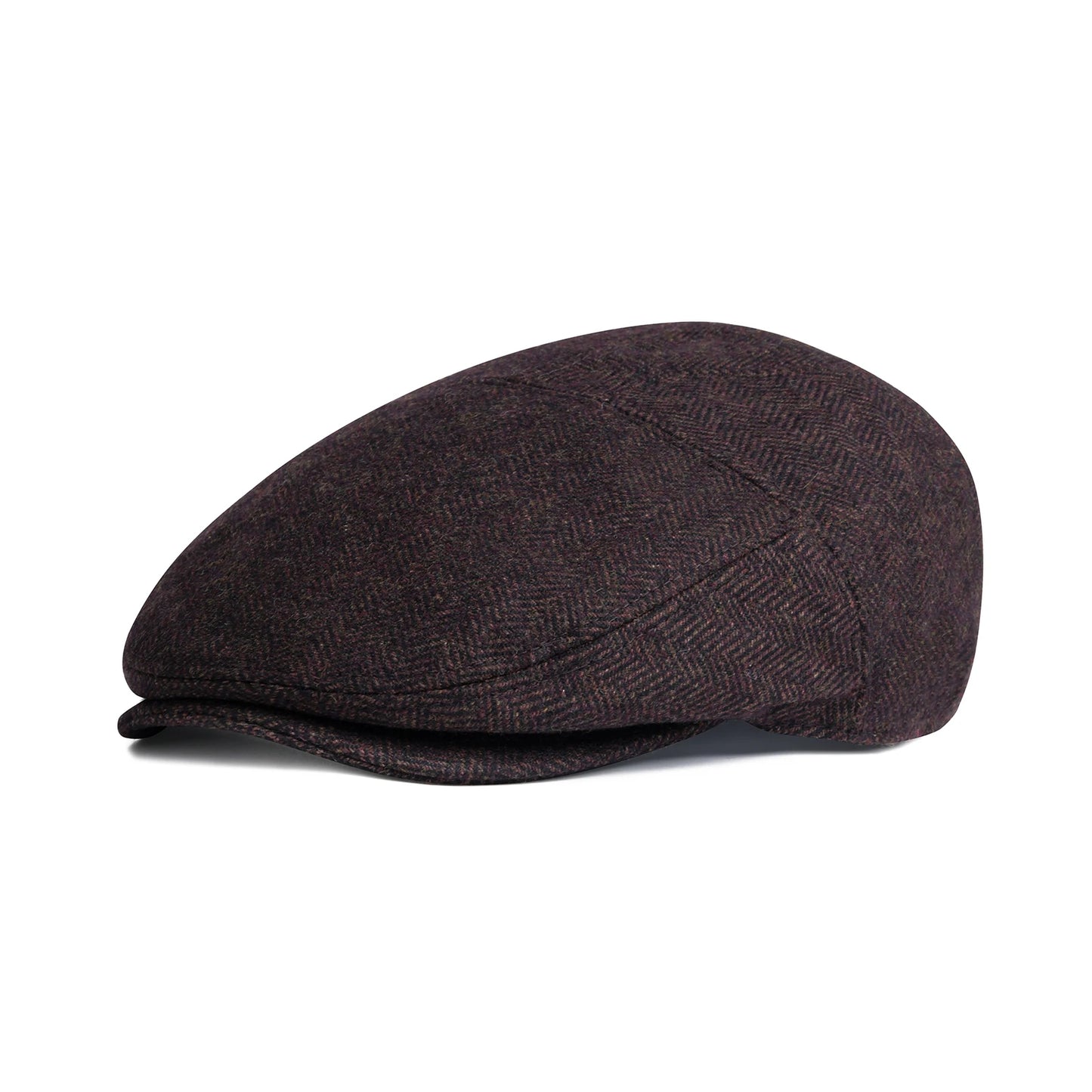 Men Winter Fashion Ivy Cap Gatsby Golf Hat Satin Lined