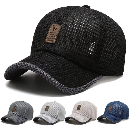 Spring And Summer New Mesh Hat Men's Autumn And Winter Cap Korean Tide Hat