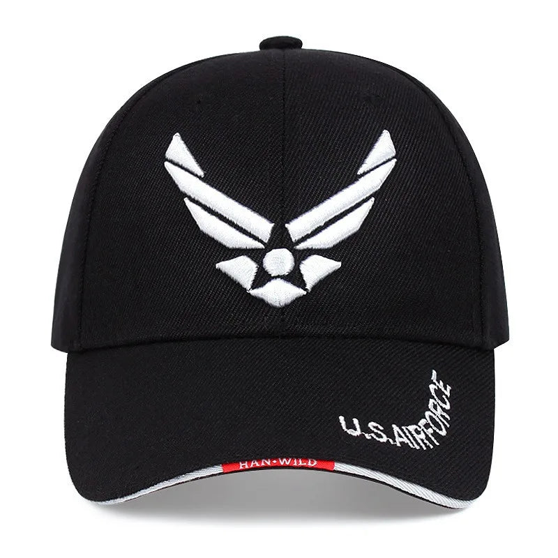 US Air Force V-Mark Embroidery Baseball Caps Spring and Autumn