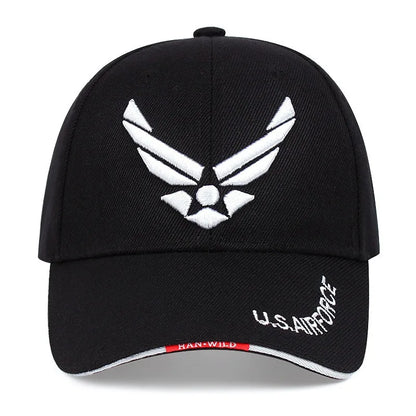 US Air Force V-Mark Embroidery Baseball Caps Spring and Autumn