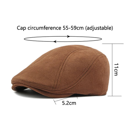 Fashion Berets Men Women Spring Autumn Suede Hats