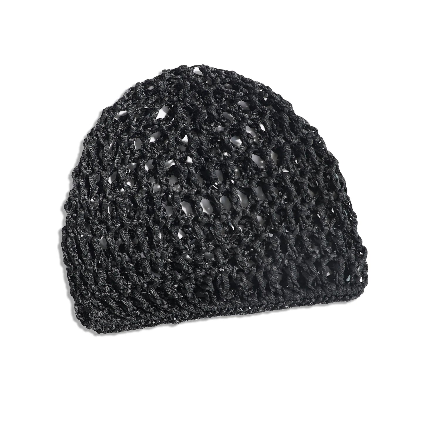 Hollow Hot Selling New Out Baotou Hat Solid Color Knitted Versatile Mesh Hat