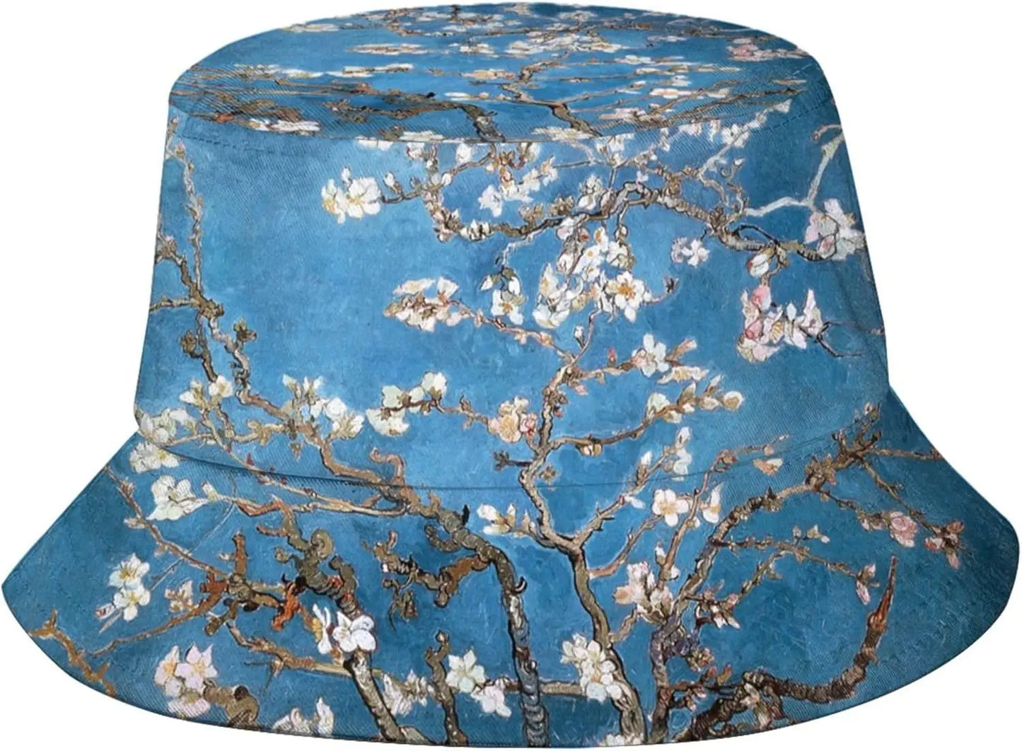 Irises 2 Van Gogh Bucket Hats for Women Men Fashion Summer Fisherman Cap