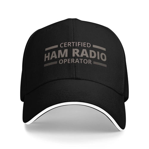 Amateur Ham Radio Baseball Cap Female Male