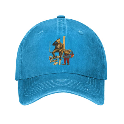 Bad Bunny Puerto Rican Flag Benito Bowl Sun Baseball Cap Women Men