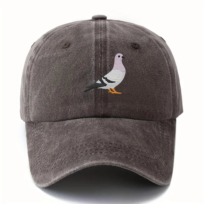 Fashionable Printed Pigeon Baseball Cap