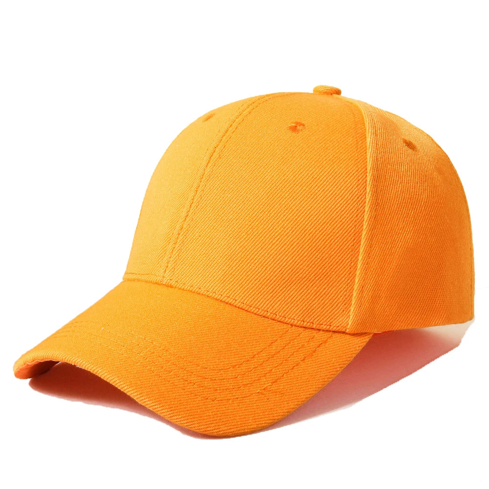 Classic Plain Baseball Cap for Men and Women