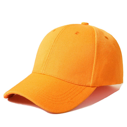 Classic Plain Baseball Cap for Men and Women