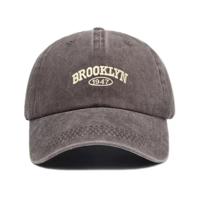 Dad Cap Retro Letter Embroidery Streetwear Outdoor