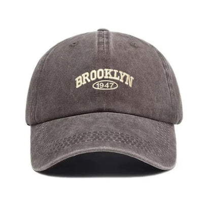 Dad Cap Retro Letter Embroidery Streetwear Outdoor
