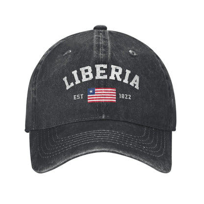 Men Women Liberia Independence Day Caps