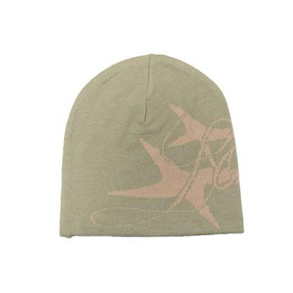 Trendy Jacquard Knitted Hat Autumn Winter Outdoor