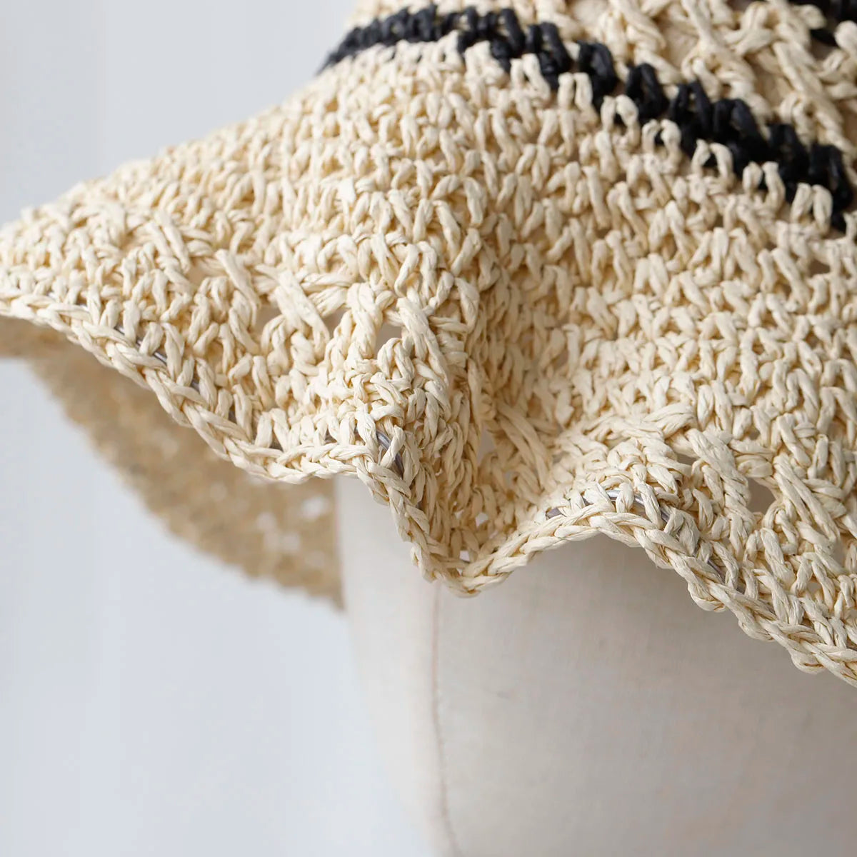 2024 Women Straw Hats Crochet Hat Bucket Hat