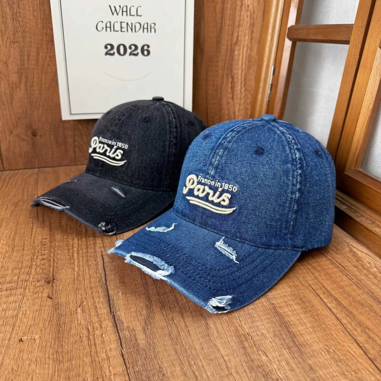 Vintage Washed Cotton Baseball Cap Women