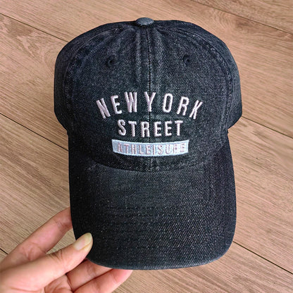 Classic Retro Denim Baseball Cap Unisex NYC