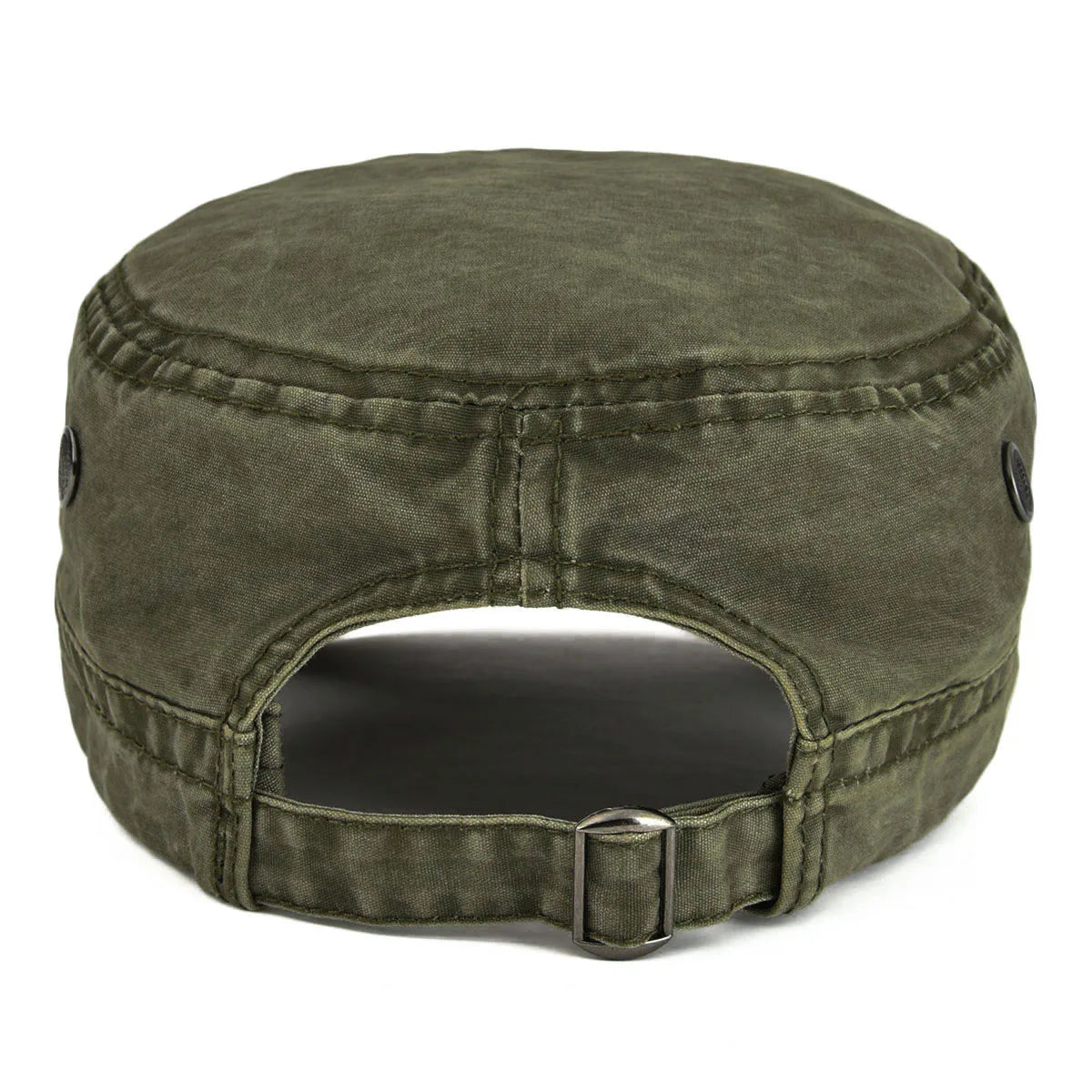 Washed Cotton Military Cadet Army Caps For Men Unique Design Adjustable