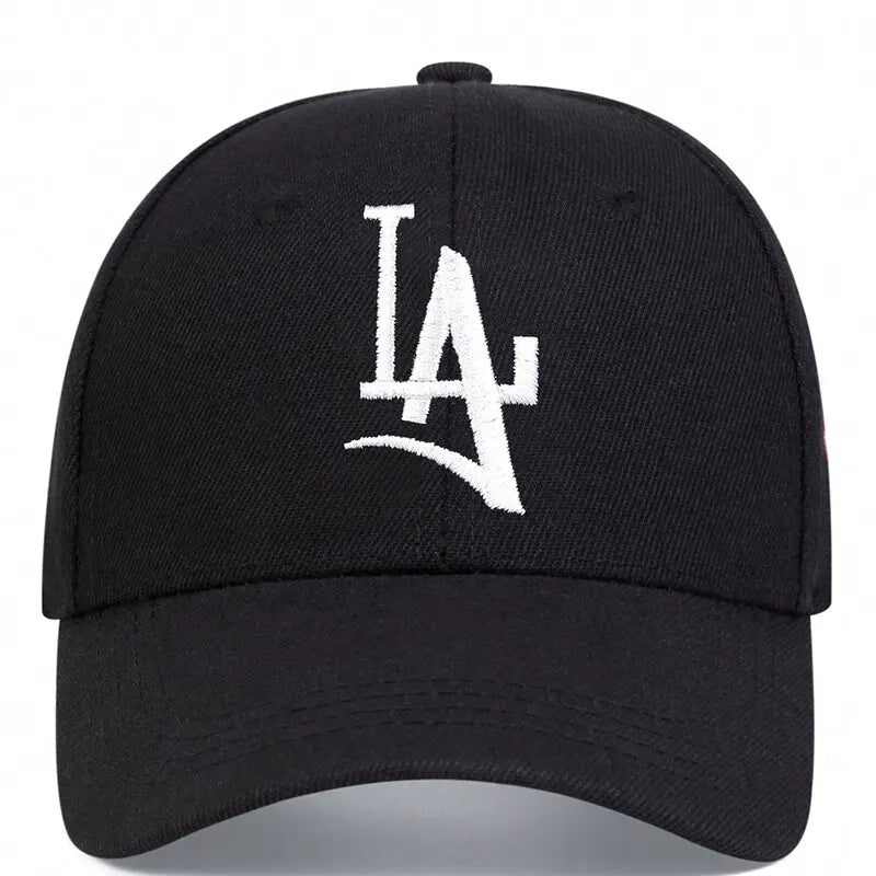 Unisex Personality LA Embroidery Snapback Baseball Caps Outdoor