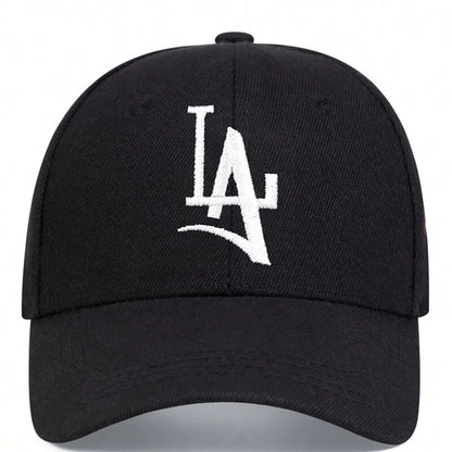 Unisex Personality LA Embroidery Snapback Baseball Caps Outdoor