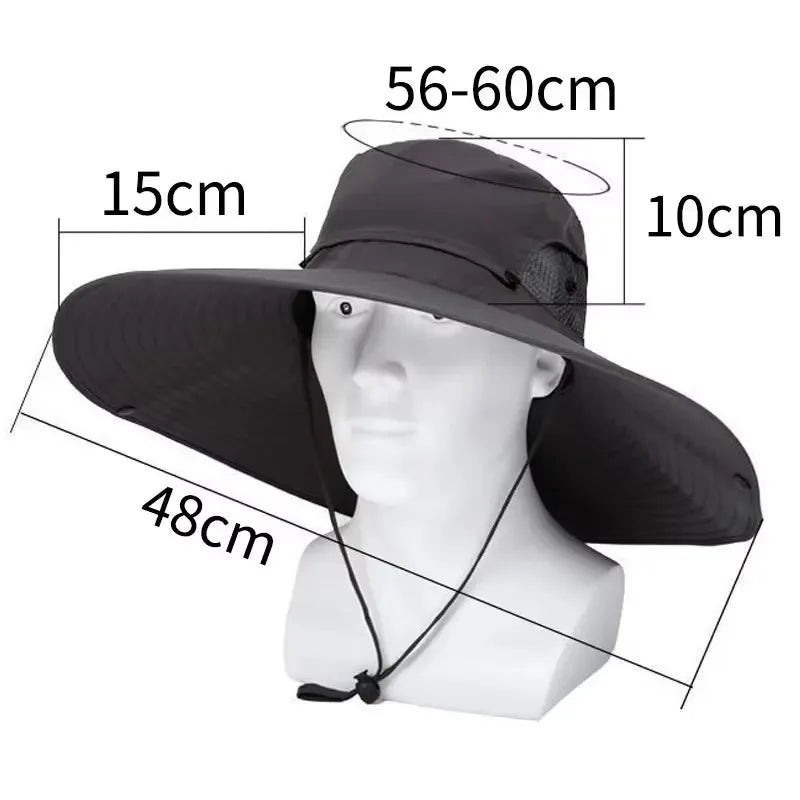 Outdoor Men's and Women's Breathable Summer Fisherman Hat
