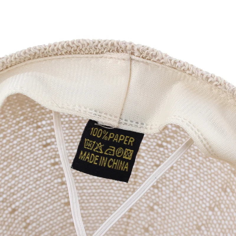 Summer Straw Hat Men Berets Fashion Newsboy Cap