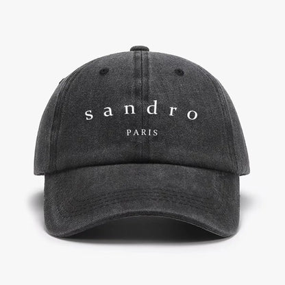Sandro Printed Sponge Half Mesh Outdoor Fashion Accessory Hat