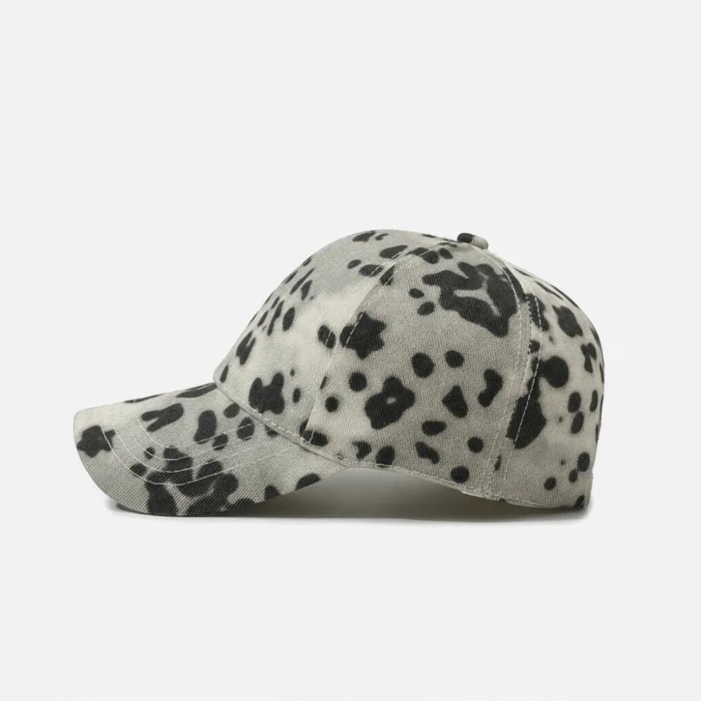 Trendy Breathable Baseball Cap Leopard Printed