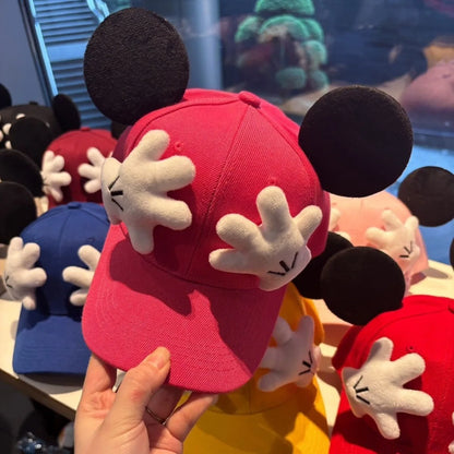 Parent-child Matching Set Cute Mouse Ear Baseball Cap  Children's Teens Adults Cartoon