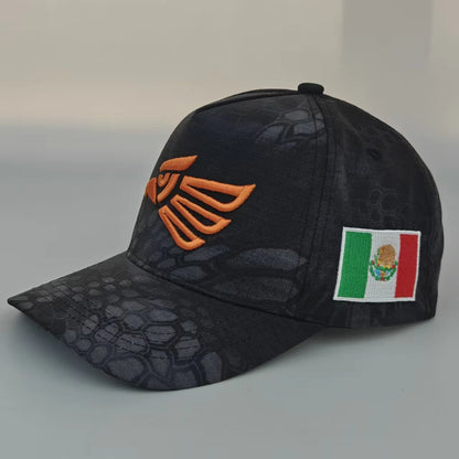 Unisex Mexican Eagle Label Baseball Net Caps