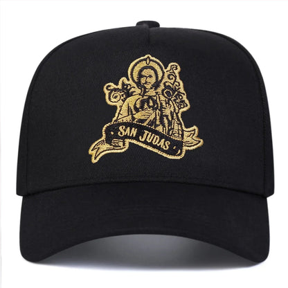 Unisex San Judas Letter Embroidery Baseball Caps Spring and Autumn