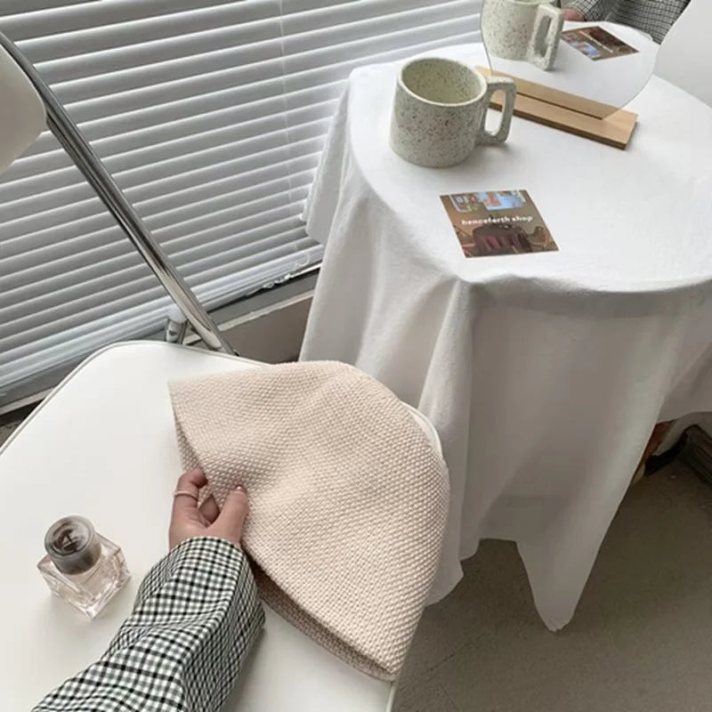 New Fashion Summer Linen Hats Women Foldable Outdoor