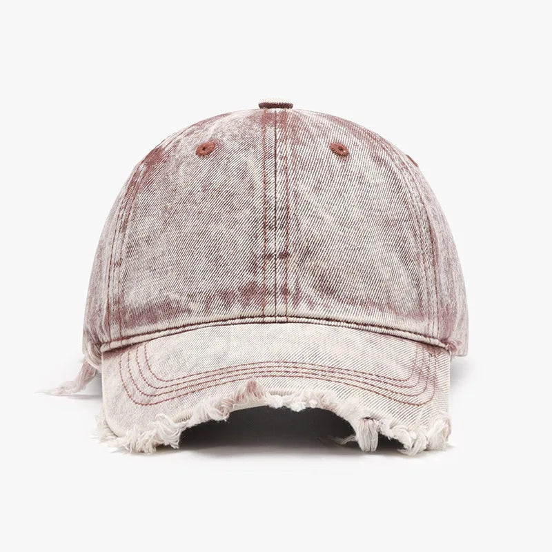 Plain Washed Coated Men's Personalized Breathable Duckbill Cap