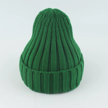 Autumn Winter Beanie Warm Soft Knitted Hat Hip Hop Cap