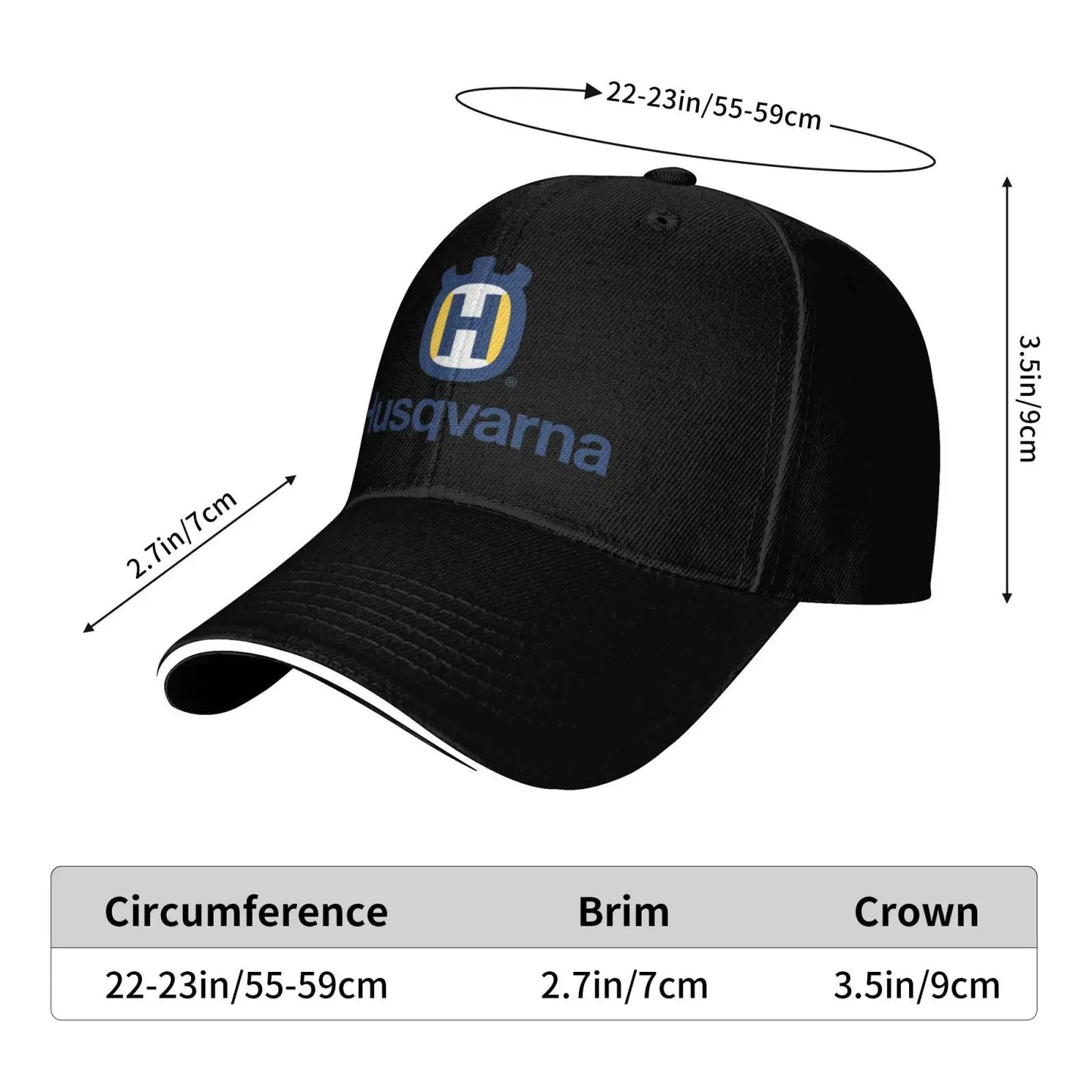 Personalized Print Baseball Caps Unisex Sandwich Hat Outdoor Travel Sun