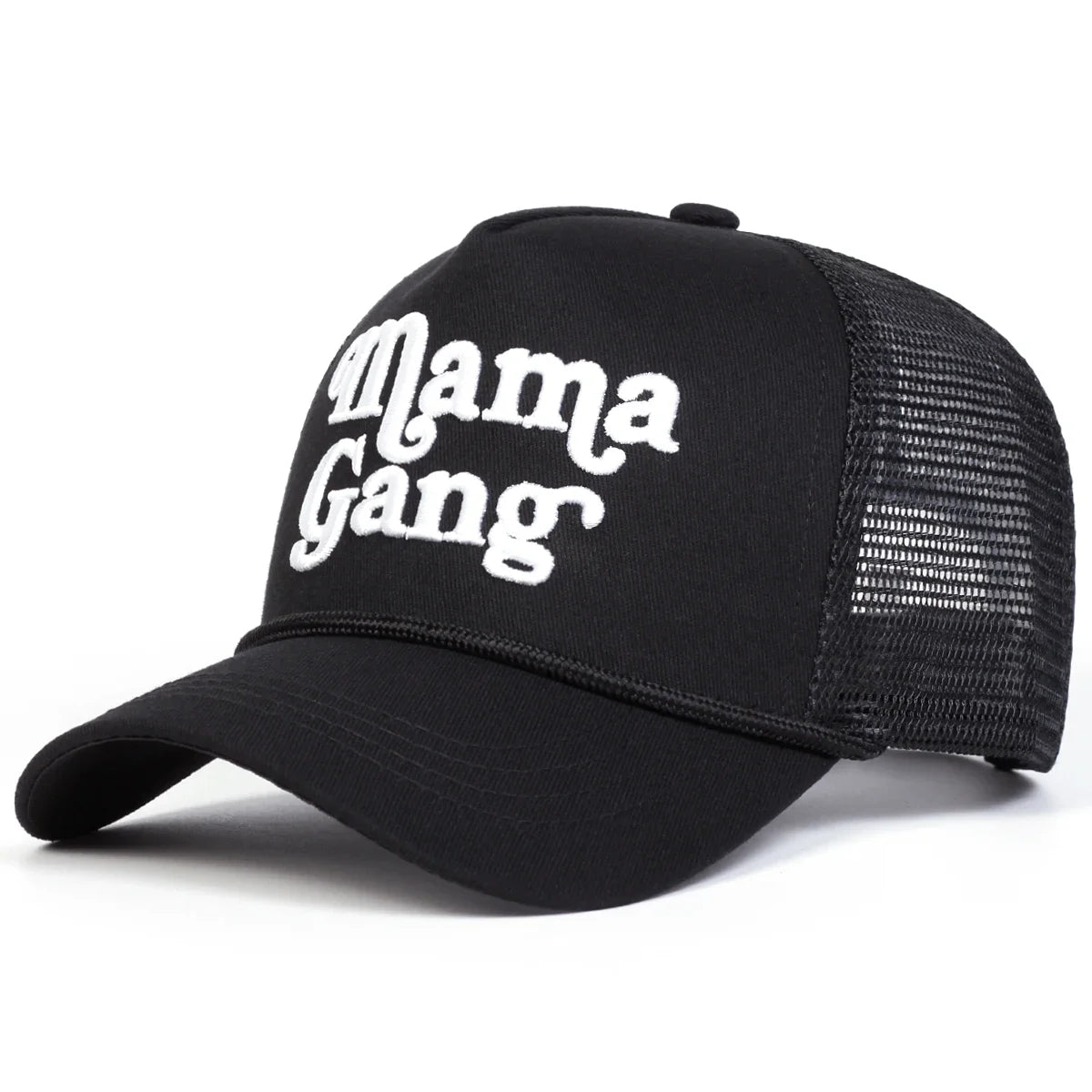 Unisex Mamagang Letter Embroidery Baseball Net Caps Spring Summer