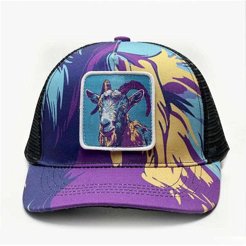 Luxury Hip Hop antelope Brand Baseball Cap Outdoor Sport Snapback Hat For Women Unisex Breathable Caps