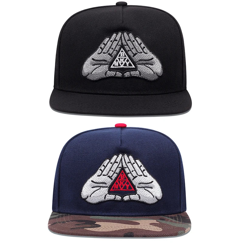New Fashion Hip Hop Palm Embroidery Baseball Cap