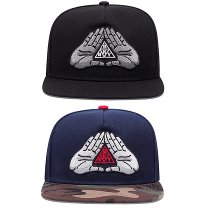 New Fashion Hip Hop Palm Embroidery Baseball Cap